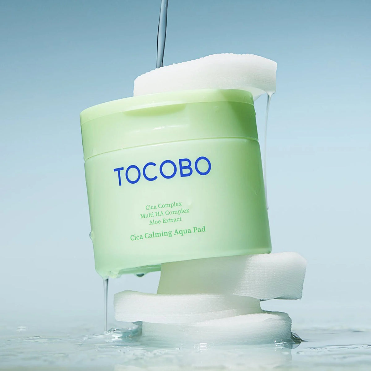 Tocobo Cica Calming Aqua Pad - Pads Calmantes e Hidratantes | Tratamiento para Hidratación y Rojeces