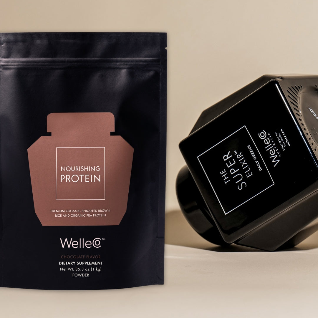 Pack de Proteína Post Deporte Chocolate 1kg + Envase de Vidrio Reutilizable