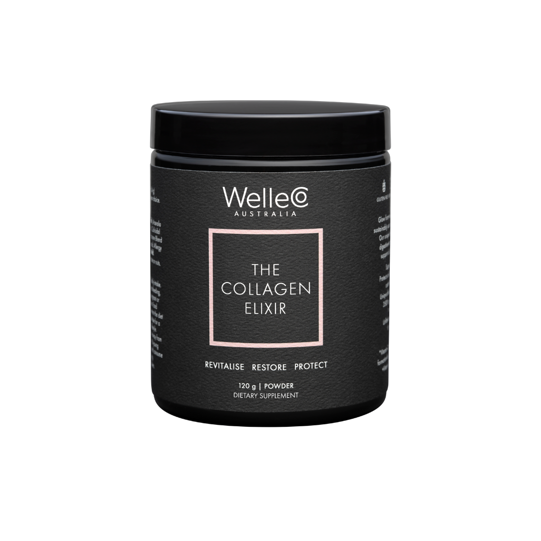 The Collagen Elixir -  Polvo protéico de Colágeno marino en polvo que favorece la hidratación y elasticidad de la piel, uñas, pelo y salud en general. ★ BEST UP ★