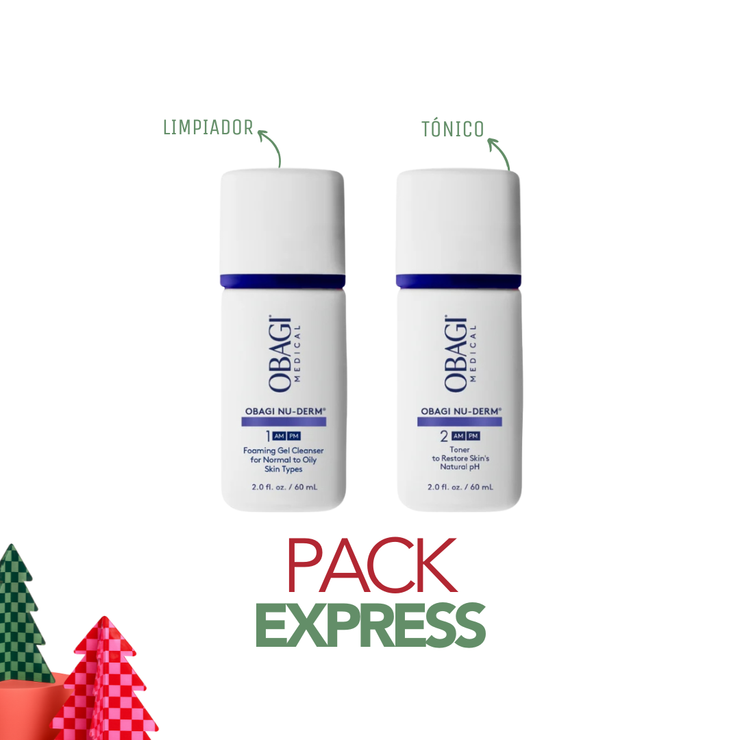 Pack de Limpieza Travel Size Obagi  – Limpiador & Tónico 60mL todo tipo de piel