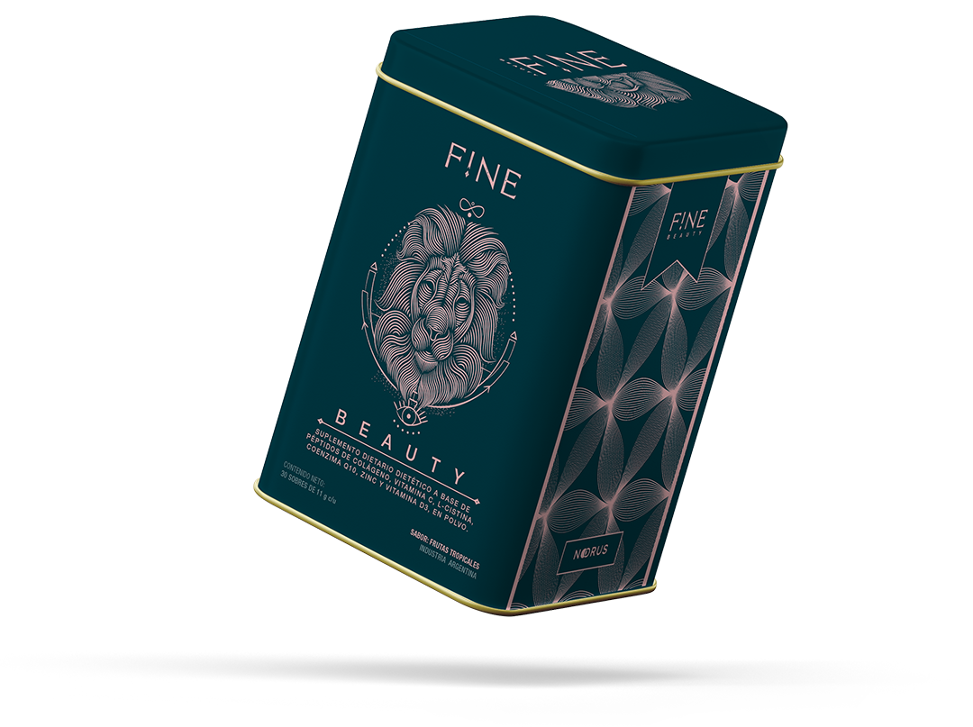 Fine BEAUTY - Suplementos dietarios a base de péptidos de colágeno, 100% origen natural