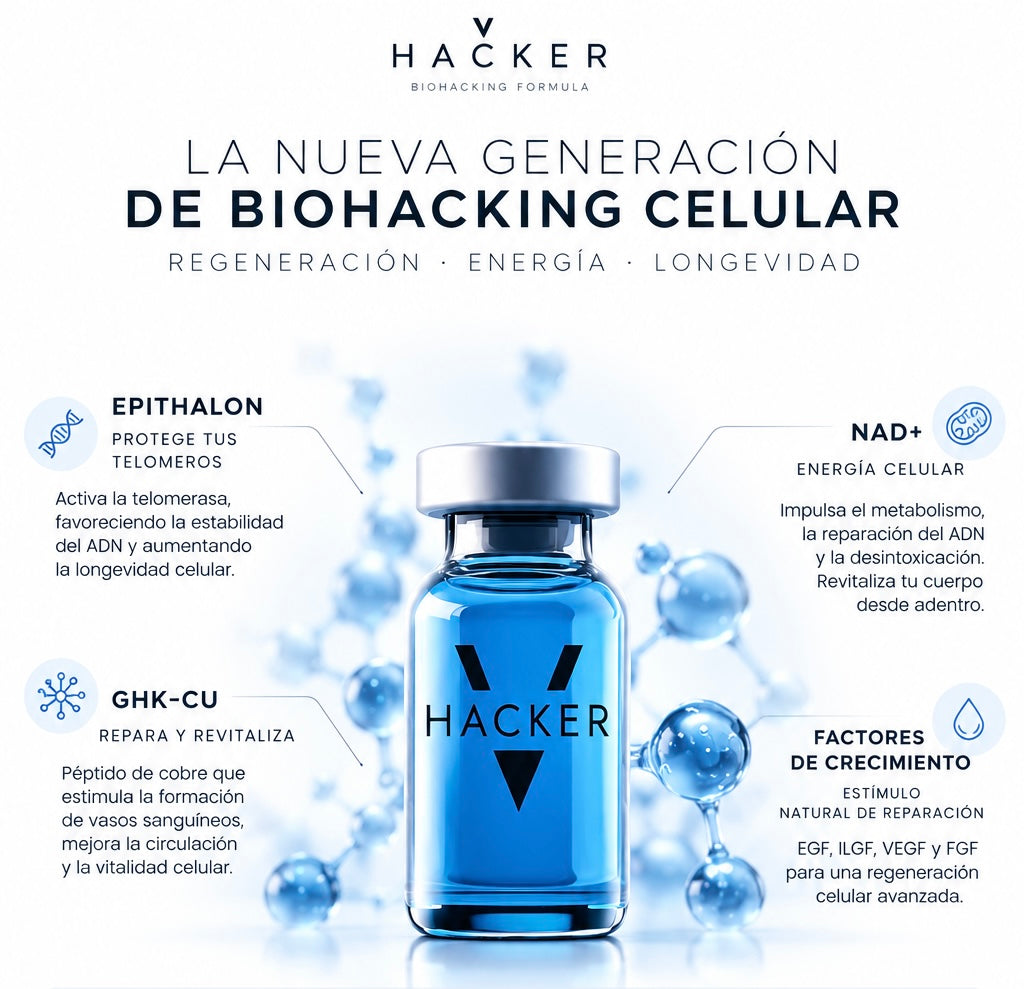 Limpieza Facial Profunda Pro + Exosomas V-Hacker con NAD+: el tratamiento de longevidad que limpia, regenera y reactiva tu piel a nivel celular