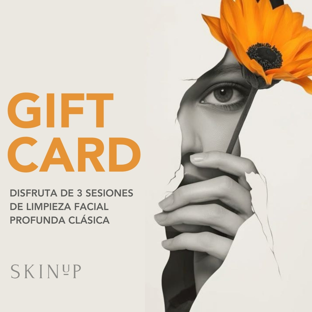 Gift Card Digital - Limpieza Facial Profunda CLÁSICA Pack 3 Sesiones 15%
