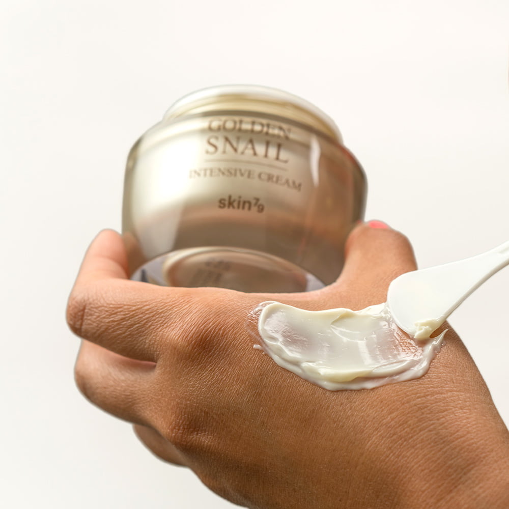 Golden Snail Intensive Cream - Crema hidratante antiarrugas