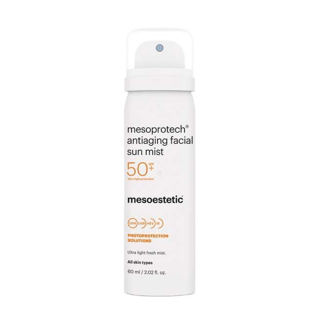 Mesoprotech Antiaging Facial Sun Mist SPF+ 50 / Único spray facial deluxe antiage spf +50 OPORTUNIDAD! -30%