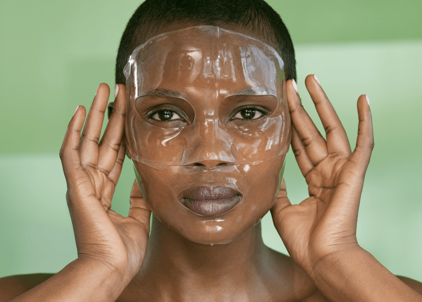 Bioeffect Imprinting Hydrogel Mask Caja - Mascarilla de hidrogel de ácido hialurónico