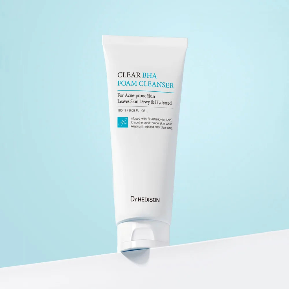 Clear BHA Dr. Hedison - Limpiador Facial control grasitud para pieles sensibles