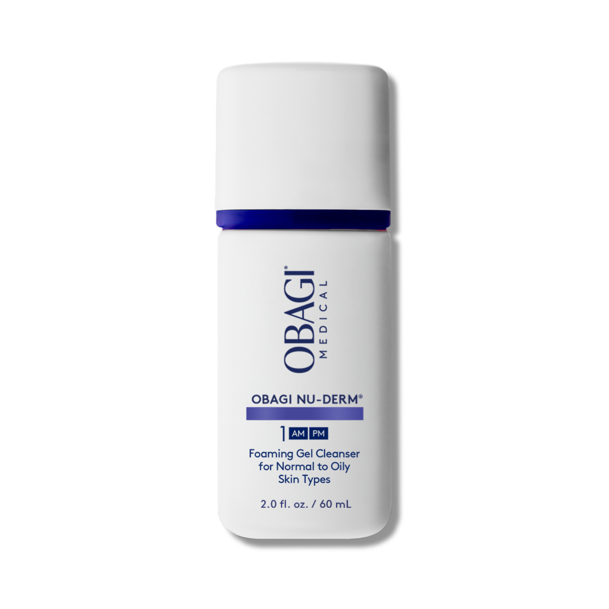 Nu-Derm Foaming Gel TRAVEL SIZE 60mL - Limpiador gel que elimina suavemente el maquillaje e impurezas diarias