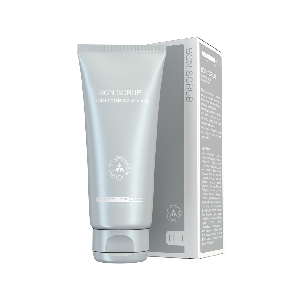 BCN Scrub - Exfoliante prebiótico de triple acción