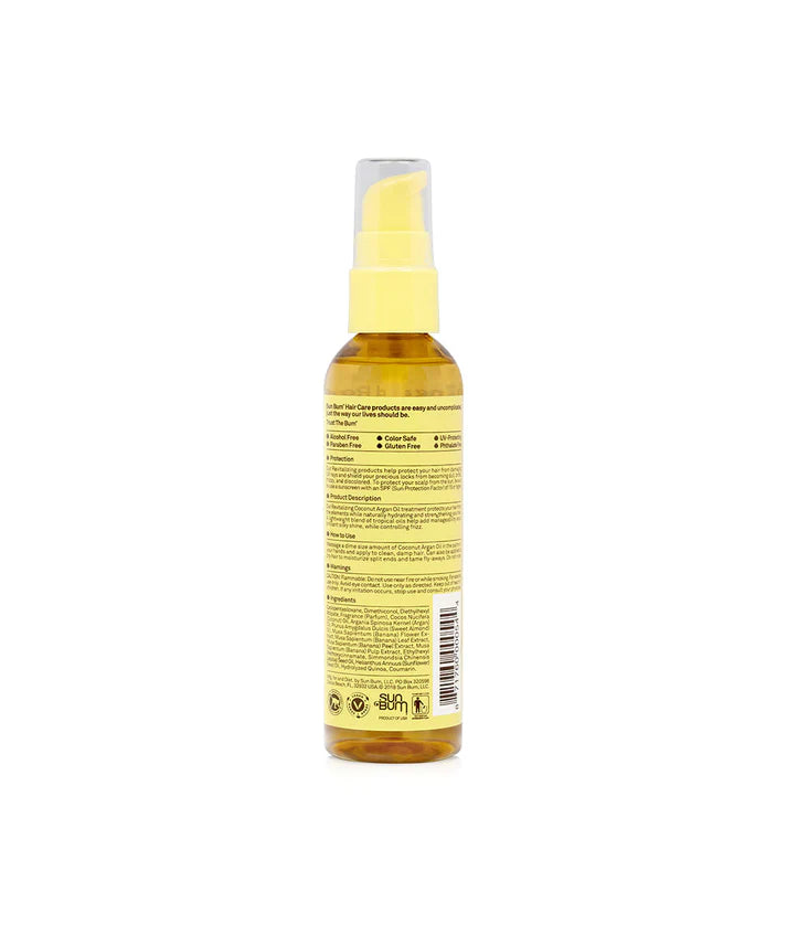 Coconut Argan Oil / Aceite de Argan para Pelo