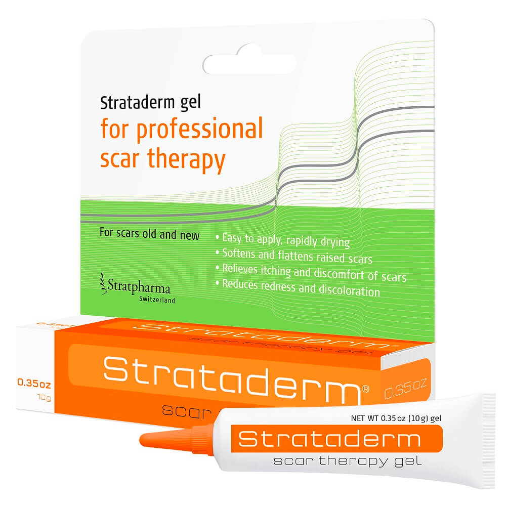 Strataderm - Gel de Silicona para Tratar Cicatrices Nuevas y Antiguas | Heridas ya cicatrizadas