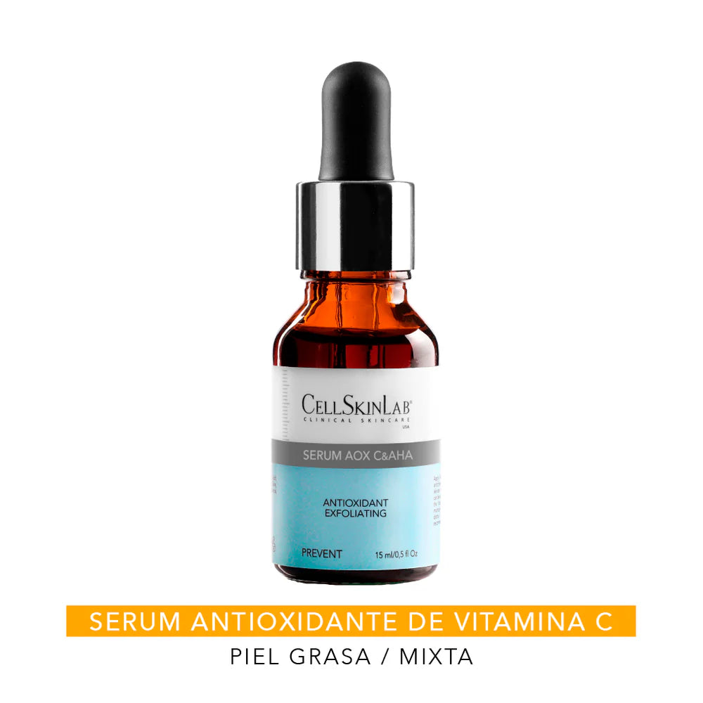 Serum AOX C&AHA - Serum Antioxidante Piel Grasa y Mixta