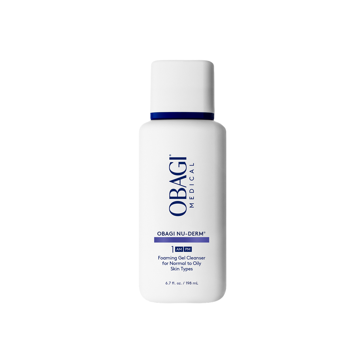 Nu-Derm Foaming Gel - Limpiador a base de gel que elimina suavemente el maquillaje y las impurezas diarias.