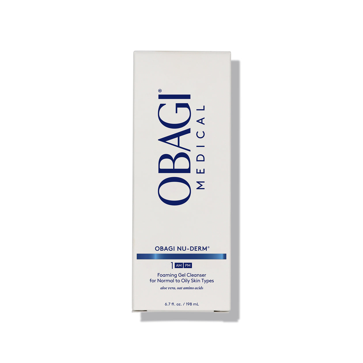 Nu-Derm Foaming Gel - Limpiador a base de gel que elimina suavemente el maquillaje y las impurezas diarias.