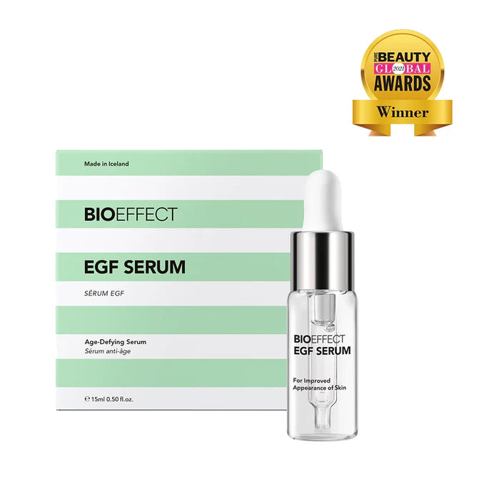 Bioeffect EGF Serum 15 mL - Sérum antiedad con factores de crecimiento potentes para prevenir y tratar los signos visibles del envejecimiento de la piel