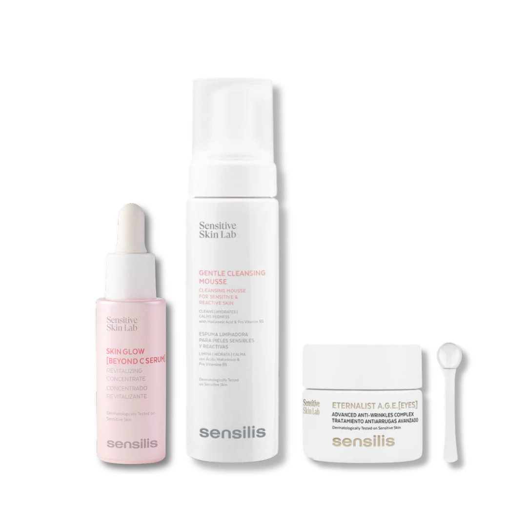 Pack Glow Antioxidante Sensilis | Iluminación y Luminosidad + REGALO Contorno de Ojos