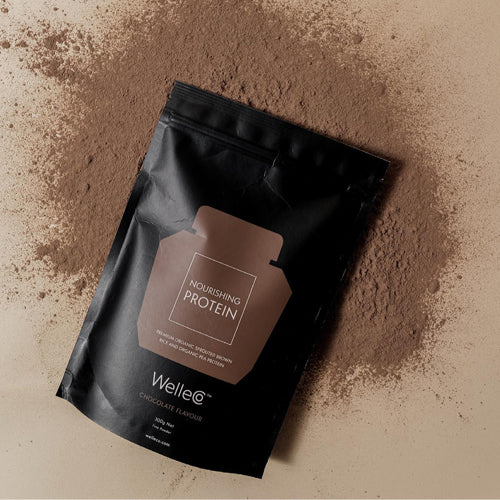 Pack de Proteína Post Deporte Chocolate 1kg + Envase de Vidrio Reutilizable