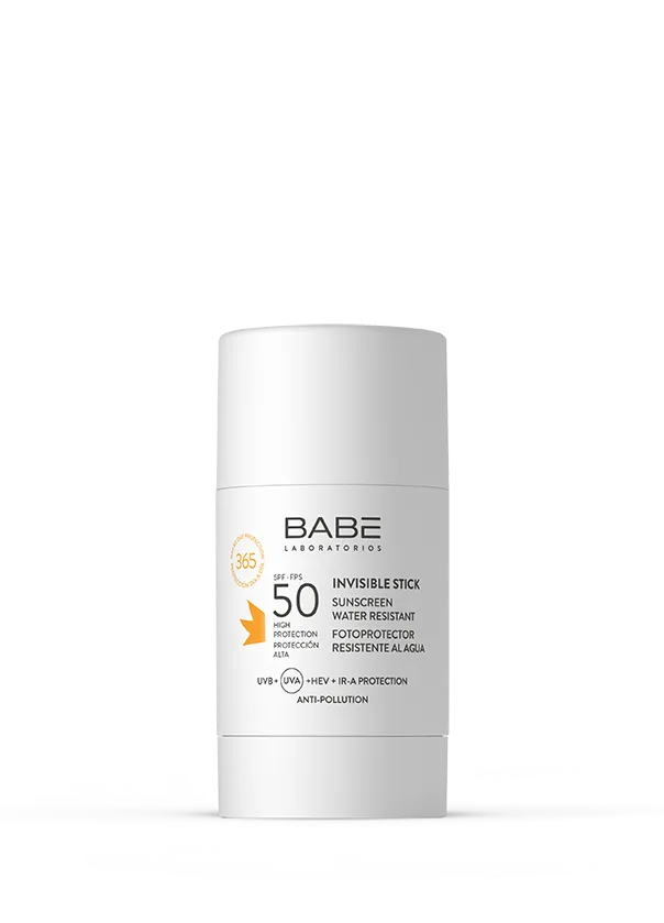 Stick Solar Invisible SPF 50 - Factor solar facial en barra de amplio espectro
