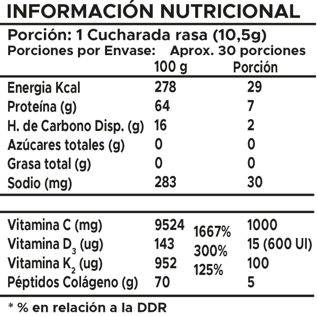 Colágeno Hidrolizado Nutristyle 315g