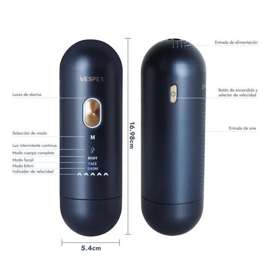 Depiladora IPL Sapphire Vesper -25% PRECIO LANZAMIENTO