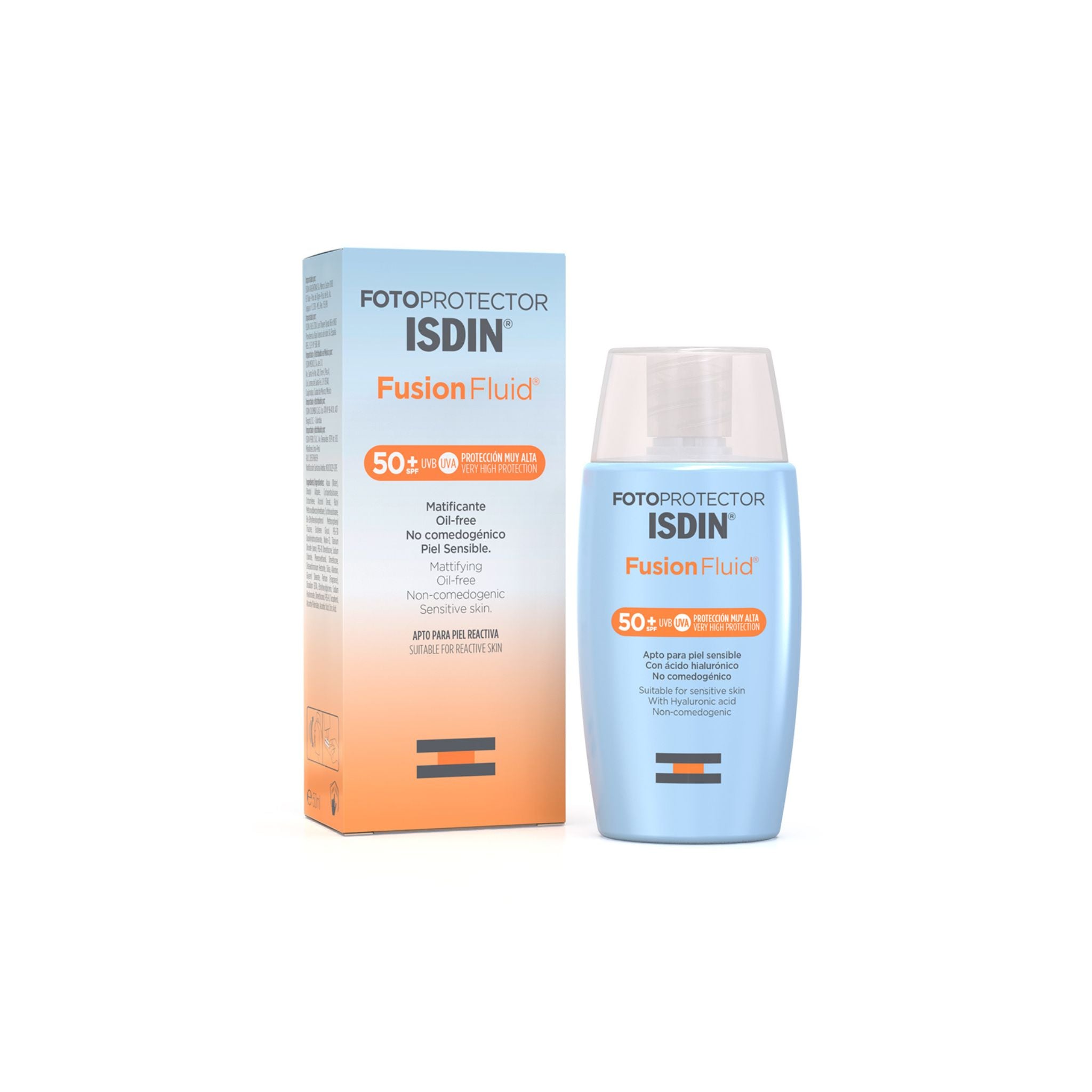 Fotoprotector / Fusion Fluid SPF 50+