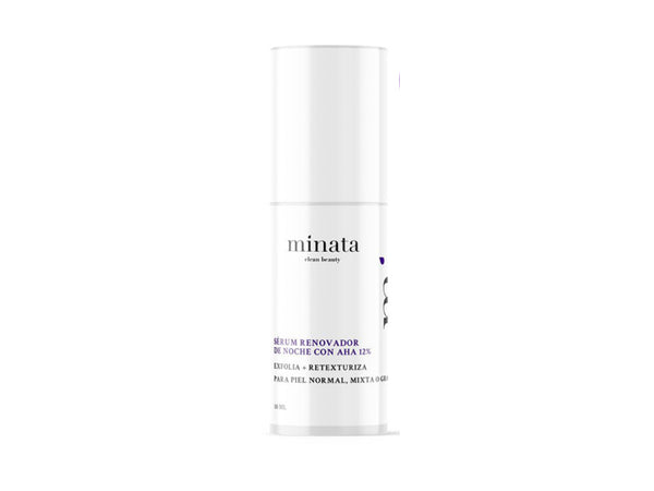 Serum Renovador de Noche con AHA 12%