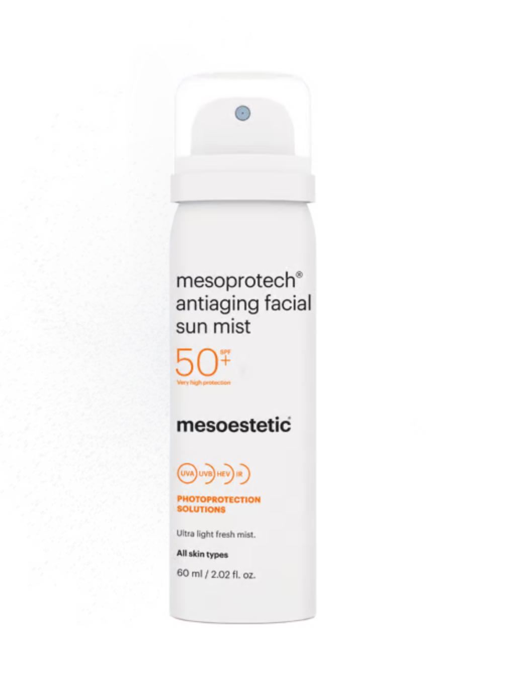 Mesoprotech Antiaging Facial Sun Mist SPF+ 50 / Único spray facial deluxe antiage spf +50 OPORTUNIDAD! -30%