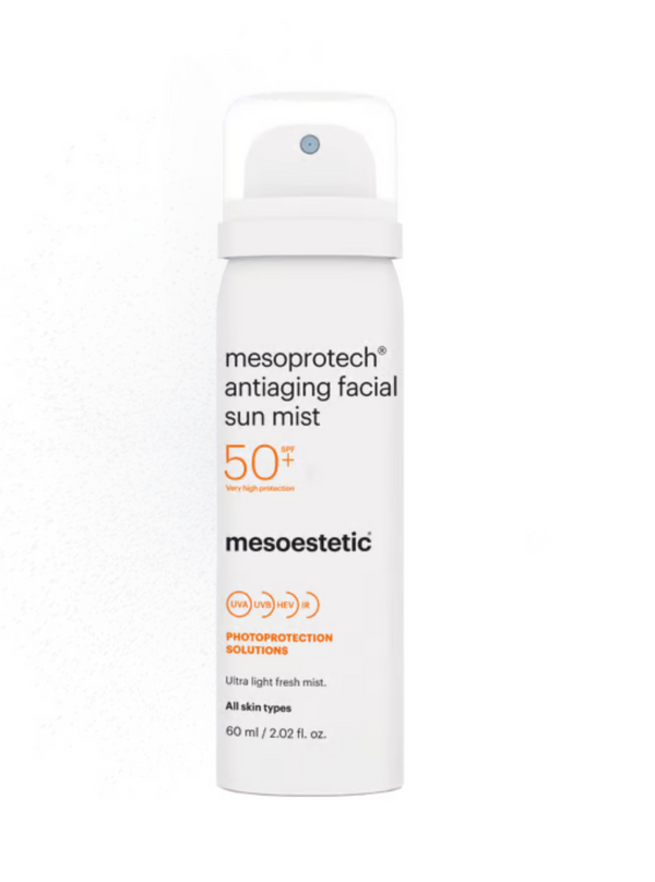 Mesoprotech Antiaging Facial Sun Mist SPF+ 50 / Único mist facial antiage spf +50