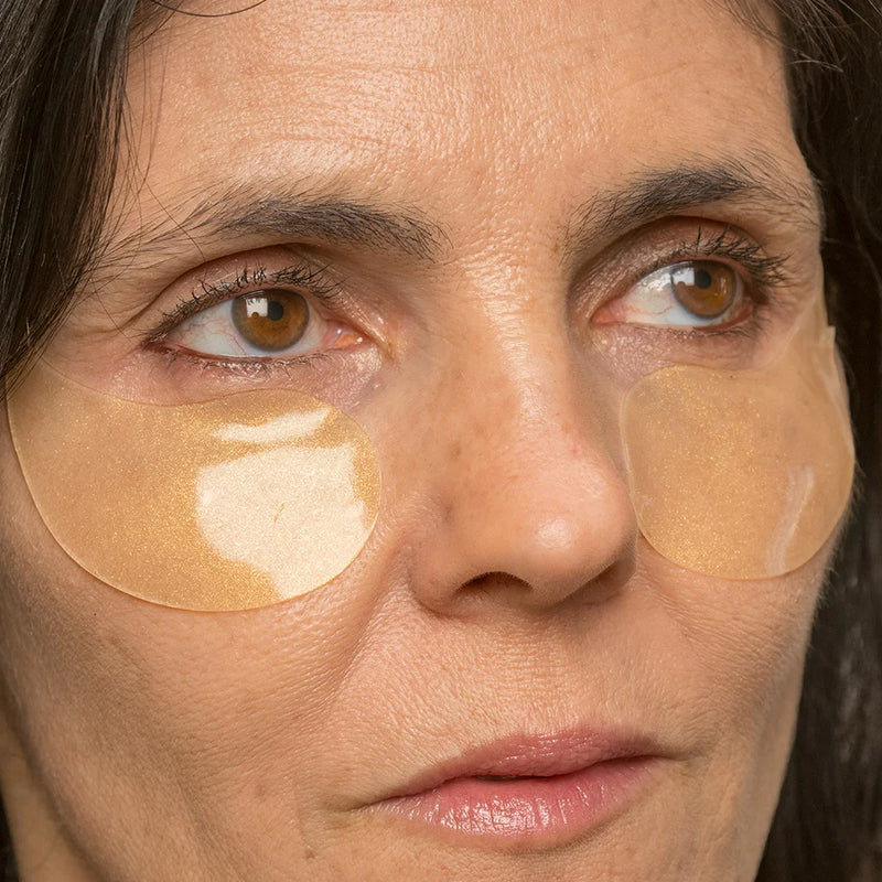 24K Collagen Gold Hydrogel Eye Patch / Parche ojos reafirmante y descongestivo con oro