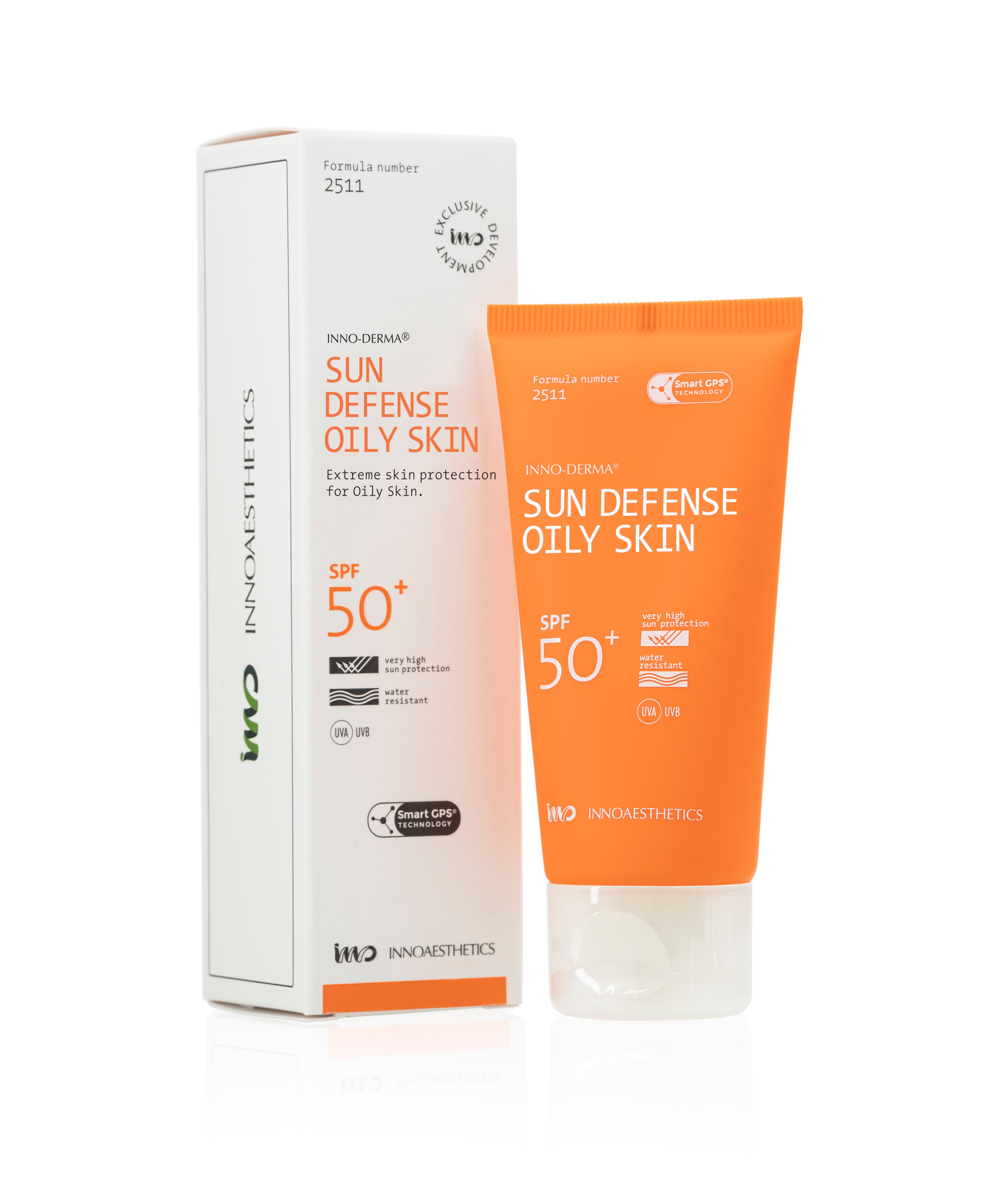 Inno-Derma Sun Defense Oily Skin SPF 50+ / Factor Solar liviano Piel Mixta o Grasa