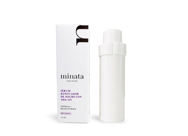Recarga Serum Renovador de Noche con AHA 12%