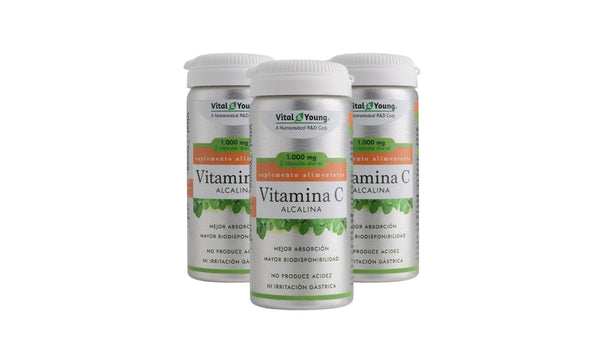 Vitamina C Alcalina Pack x 3