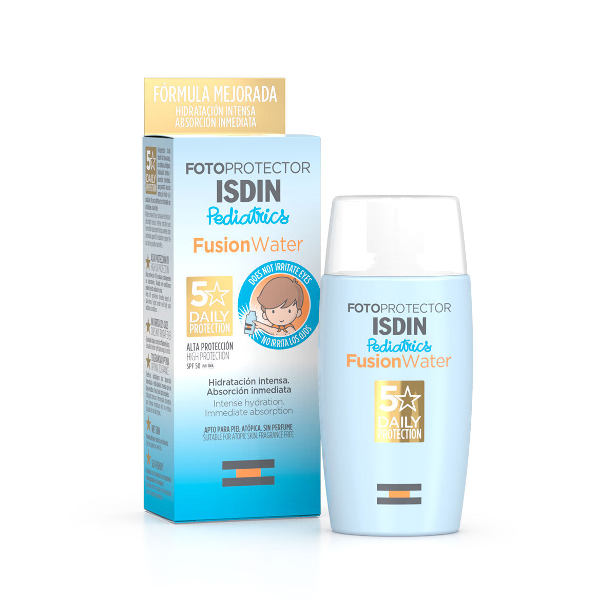 Fotoprotector / Fusion Water Pediatrics SPF 50+