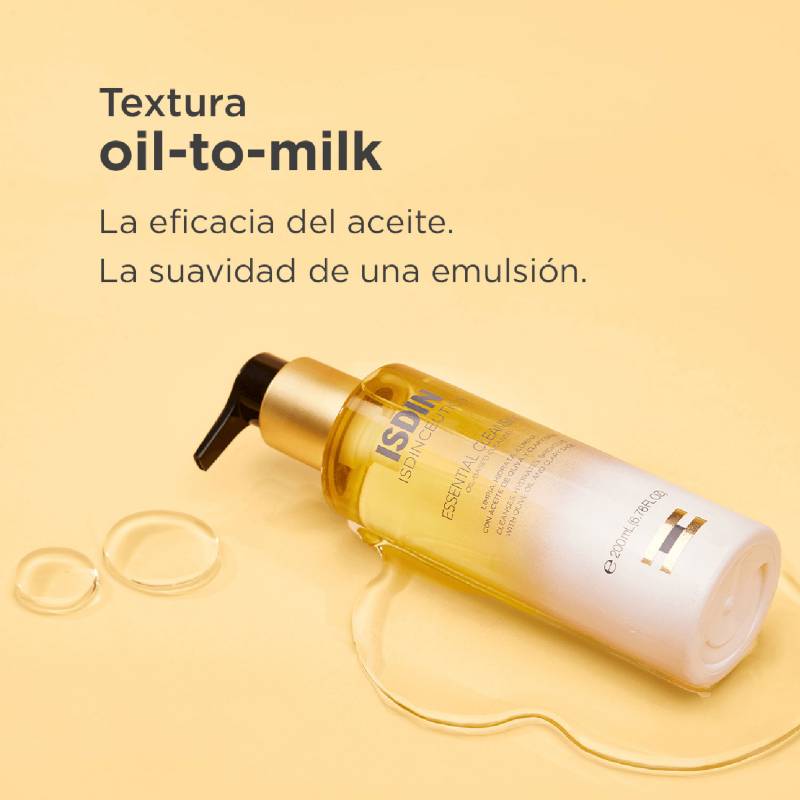 Isdinceutics Essential Cleansing Aceite Limpiador Facial Oil-To-Milk