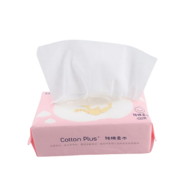 Toallitas naturales todo uso Cotton Plus