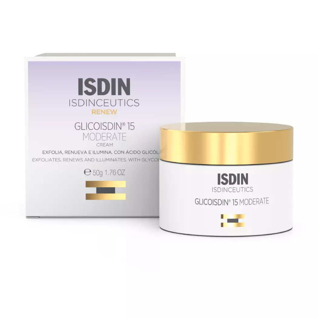 Glicoisdin 15 Moderate / Crema Facial Efecto Antiedad