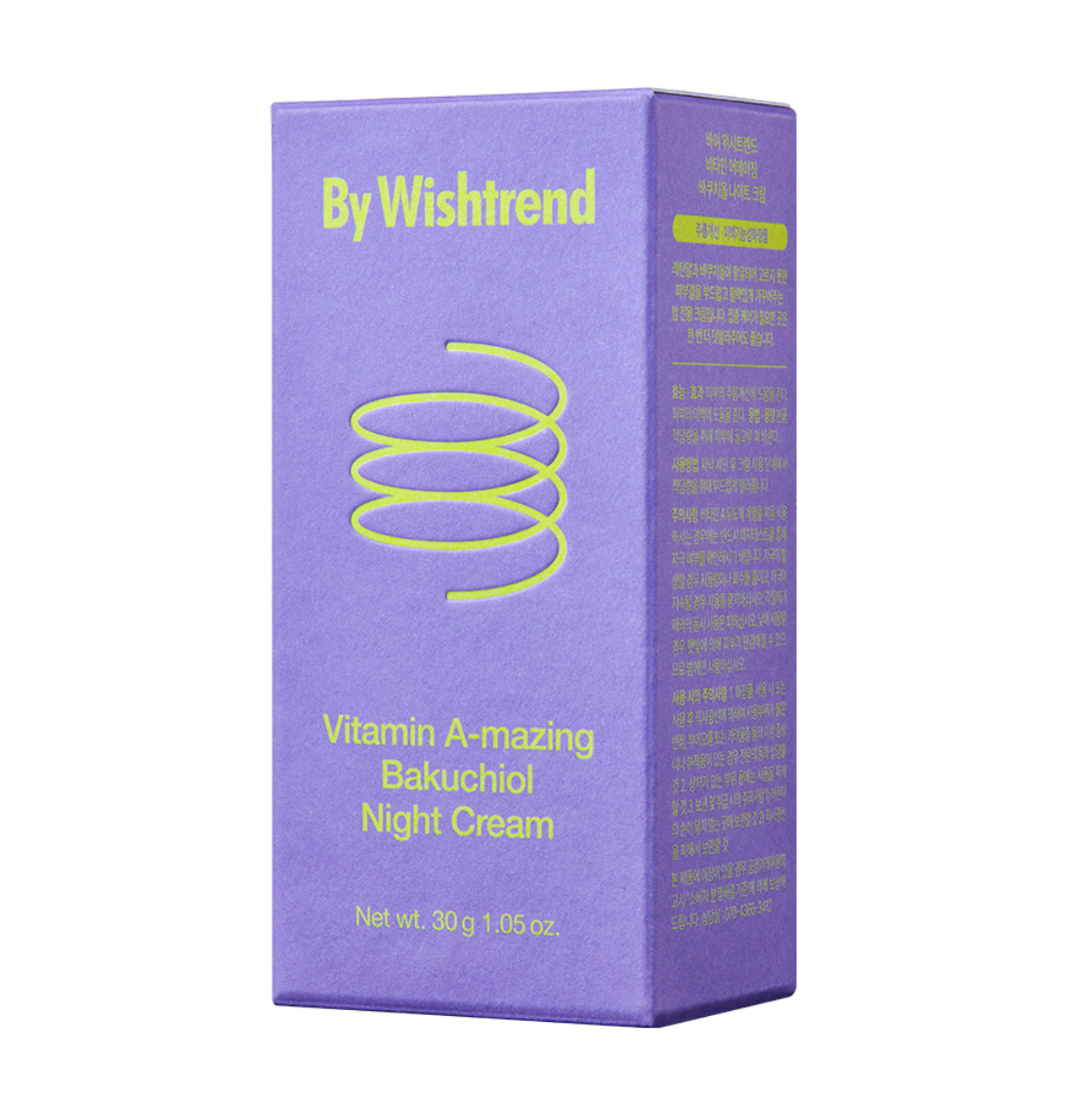 Crema antienvejecimiento Vitamin A-mazing Bakuchiol Night Cream By Wishtrend