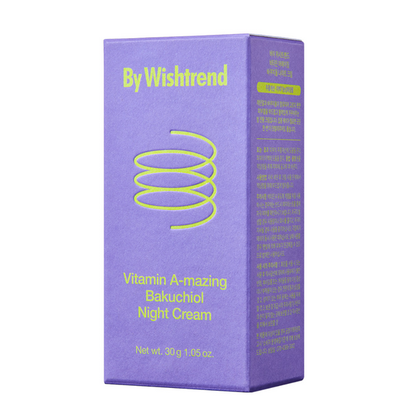 Crema antienvejecimiento Vitamin A-mazing Bakuchiol Night Cream By Wishtrend