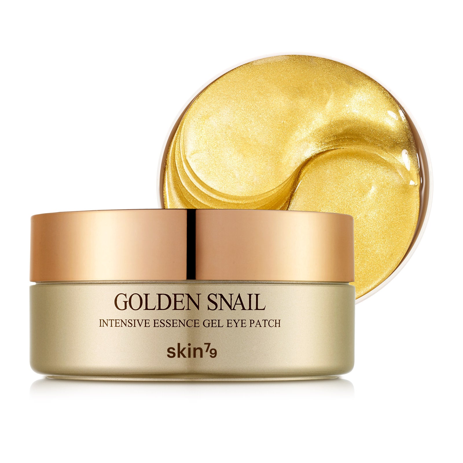 Golden Snail Intensive Essence Gel Eye Patch / Parches reparadores, despigmentantes y antiinflamatorios  para Contorno de Ojos